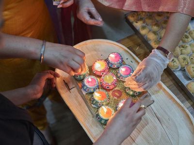 Sweet celebration: Sydney’s ‘little India’ lights up as crowds turn out for Diwali