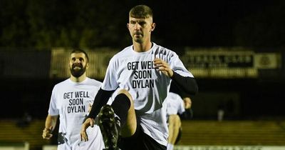 Glasgow footballers 'get well soon' match tribute to 26-year-old teammate battling cancer