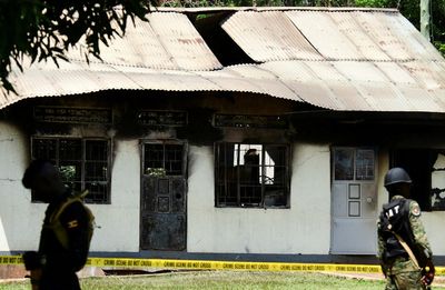 At least 11 die in Uganda blind school fire