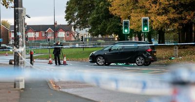 Man stabbed in 'disturbance' near supported accommodation as police close roads and make arrest