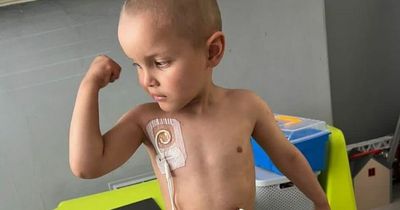 Brave toddler battling rare brain tumour told he has 'only matter of time' left