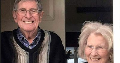 Elderly couple die after driver suffers heart attack and crashes into wall