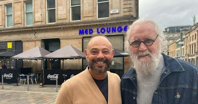 Comedy legend Billy Connolly spotted out and about at Glasgow restaurant