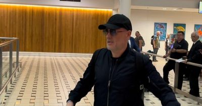 Chris Moyles is first confirmed I'm A Celeb 2022 star as he arrives at Brisbane airport