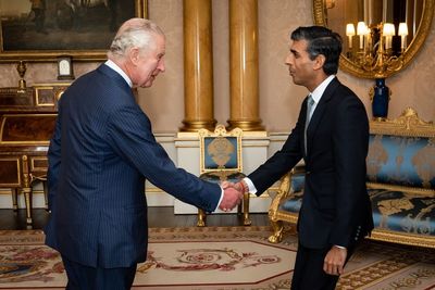 Rishi Sunak becomes prime minister after meeting King Charles