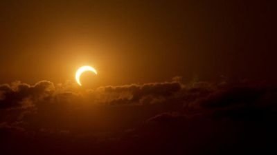 Solar Eclipse 2022: Partial solar eclipse seen in parts of India