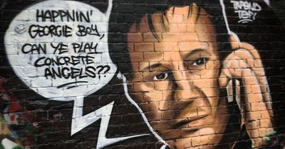 Glasgow artist paints Liam Neeson mural with actor making song request