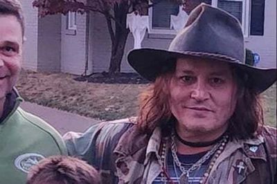 Johnny Depp pictured returning to his hometown in Kentucky amid claims he might return to Pirates Of the Caribbean
