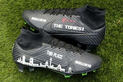 Wrexham ban striker’s ‘f*** the Tories’ football boots