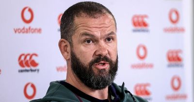 Andy Farrell not fazed about throwing returning players into the fray against South Africa