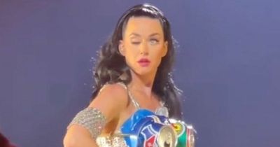 Katy Perry compared to robot after she 'glitches' during Las Vegas concert