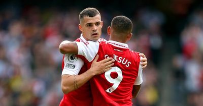 Arsenal sent major Premier League title warning as Granit Xhaka and Gabriel Jesus set key target