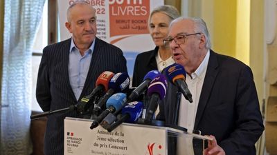 Finalists of France's Goncourt literary prize unveiled from Beirut