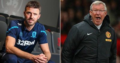 Michael Carrick makes Sir Alex Ferguson promise after landing Middlesbrough job