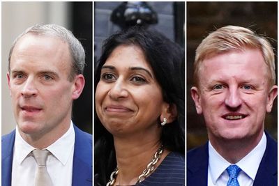 Rishi Sunak brings Dominic Raab and Suella Braverman back into the Cabinet