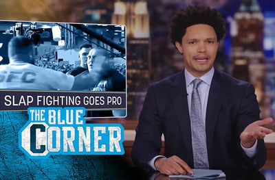 Trevor Noah roasts UFC slap fighting league: ‘Is Will Smith the reigning champion?’