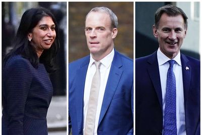 Braverman and Raab return and Hunt stays on as Sunak targets Truss ‘mistakes’