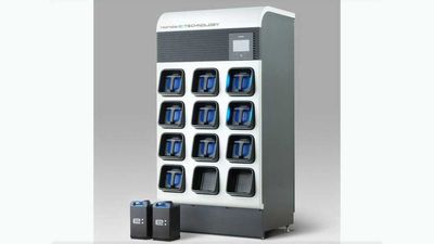 Honda Introduces Swappable Battery Power Pack Charging Station In Japan