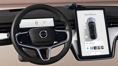 Volvo EX90 Reveals Dashboard With Two Screens, Minimalist Design