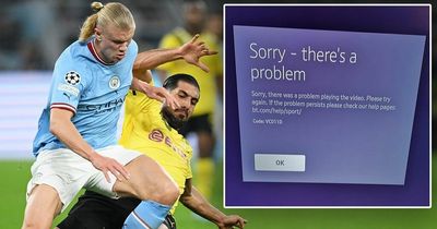 Man City fans fume as BT Sport app for Champions League game at Borussia Dortmund crashes