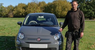 Treasure hunters give away Fiat 500 car they won to a stranger