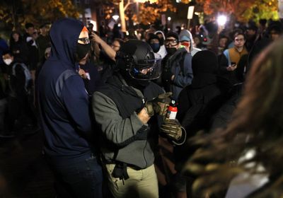Penn State under fire after blaming students for violence around cancelled event featuring Proud Boys founder