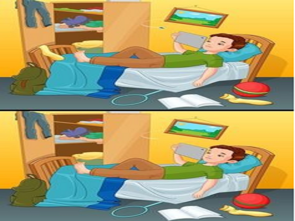 Spot the differences between these two images