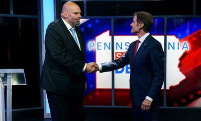 Abortion rights take centre stage as Oz and Fetterman clash in Pennsylvania Senate debate