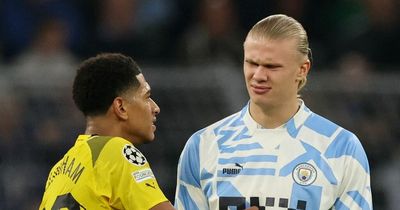 Jude Bellingham discloses full-time chat with Erling Haaland after Man City draw