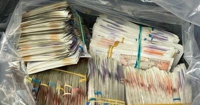 Police stop a car on the M60 and find £50,000 hidden inside