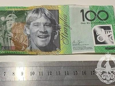 Steve Irwin currency circulating in Alice