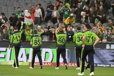 Ireland stun England for famous win at T20 World Cup