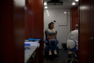 Inside a bus, East Texans get the health care they can’t afford or find anywhere else