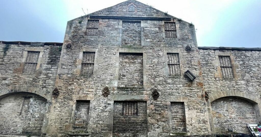 Curated visual reference: Fresh Look at Abandoned Edinburgh Leaning Warehouse Set To Be Torn