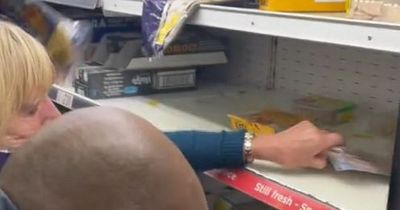 Shoppers accused of 'pure greed' as video shows them fighting over Asda's yellow sticker food