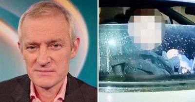 Jeremy Vine sworn at by angry Bentley driver as he's called a 'd**k' in road rage video