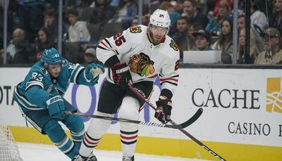 Heavy hits earn Jarred Tinordi regular spot in Blackhawks’ defensive lineup