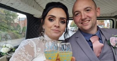 Bride and groom devastated after wedding card box containing £700 is STOLEN