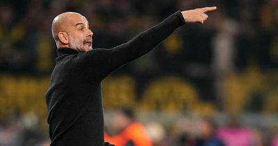 What Pep Guardiola told Man City players at half-time vs Borussia Dortmund