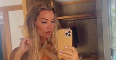 Christine McGuinness looks radiant in bikini snap as she thanks fans for 'patience'