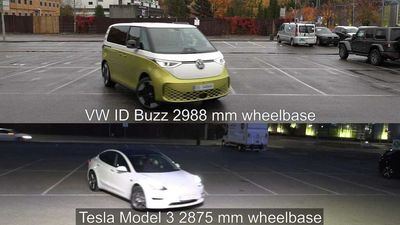 Volkswagen ID. Buzz Amazes With Tight Turning Radius