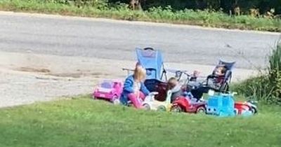 Mum slammed for letting kids play outside alone - but argues they have protection