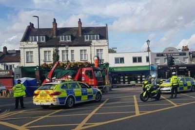 Forest Gate: Woman in her 70s hit and killed by skip truck outside station