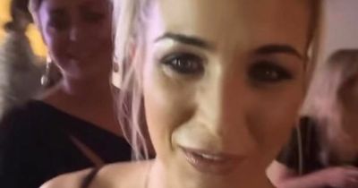 Gemma Atkinson laughs as she and Gorka look like they've 'pinched something' and fans compare them to Brad Pitt and Angelina Jolie