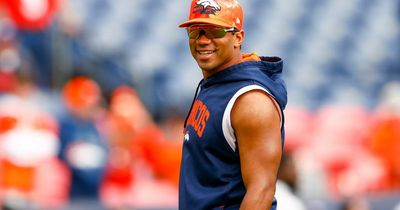 Denver Broncos quarterback Russell Wilson in bizarre aeroplane workout in preparation for NFL London