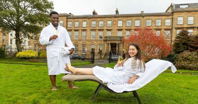 First open-air spa at open in Glasgow at top Scottish hotel