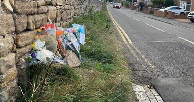 Tributes left at scene where 'beautiful' boy, 11, tragically died after being hit by bus in Whitburn