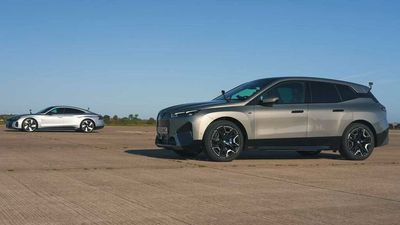 BMW iX M60 Drag Races Audi RS E-Tron GT In Fierce Luxury EV Showdown