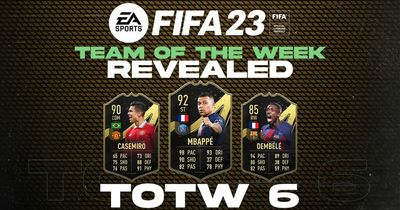 FIFA 23 TOTW 6 squad revealed featuring PSG, Barcelona and Manchester United stars