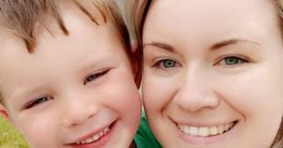 Mum in hysterics at son's Christening banner after shop 'took request literally'